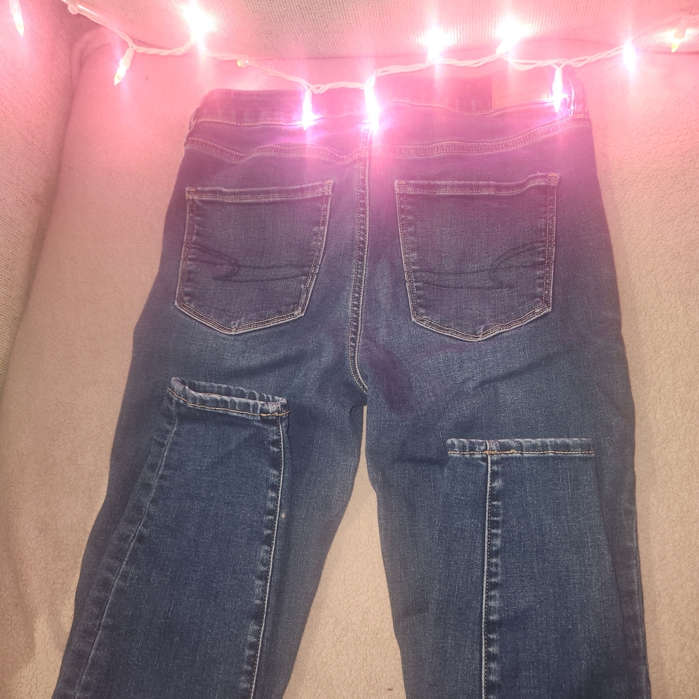 American Eagle Outfitters Dark Blue Women's Jeans